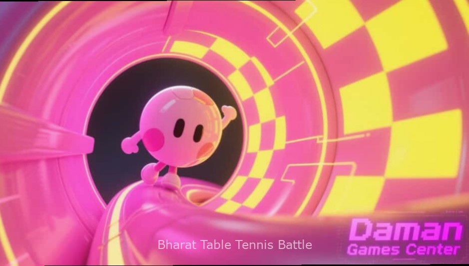 Bharat Table Tennis Battle Controls Bharat Table Tennis Battle gameplay controls showing different shot buttons with Bharat Table Tennis Battle watermark