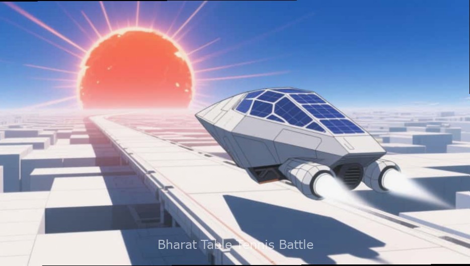 Bharat Table Tennis Battle Cover Bharat Table Tennis Battle game cover showing Indian players competing with Bharat Table Tennis Battle watermark